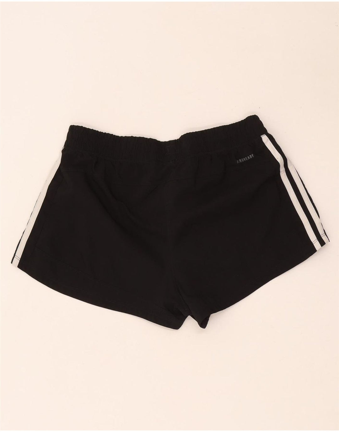 Pantaloncini sportivi Adidas Aeroready da donna UK 12/14 Poliestere nero medio