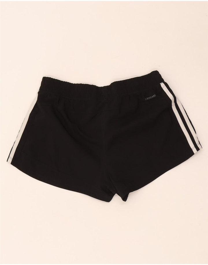 Pantaloncini sportivi Adidas Aeroready da donna UK 12/14 Poliestere nero medio