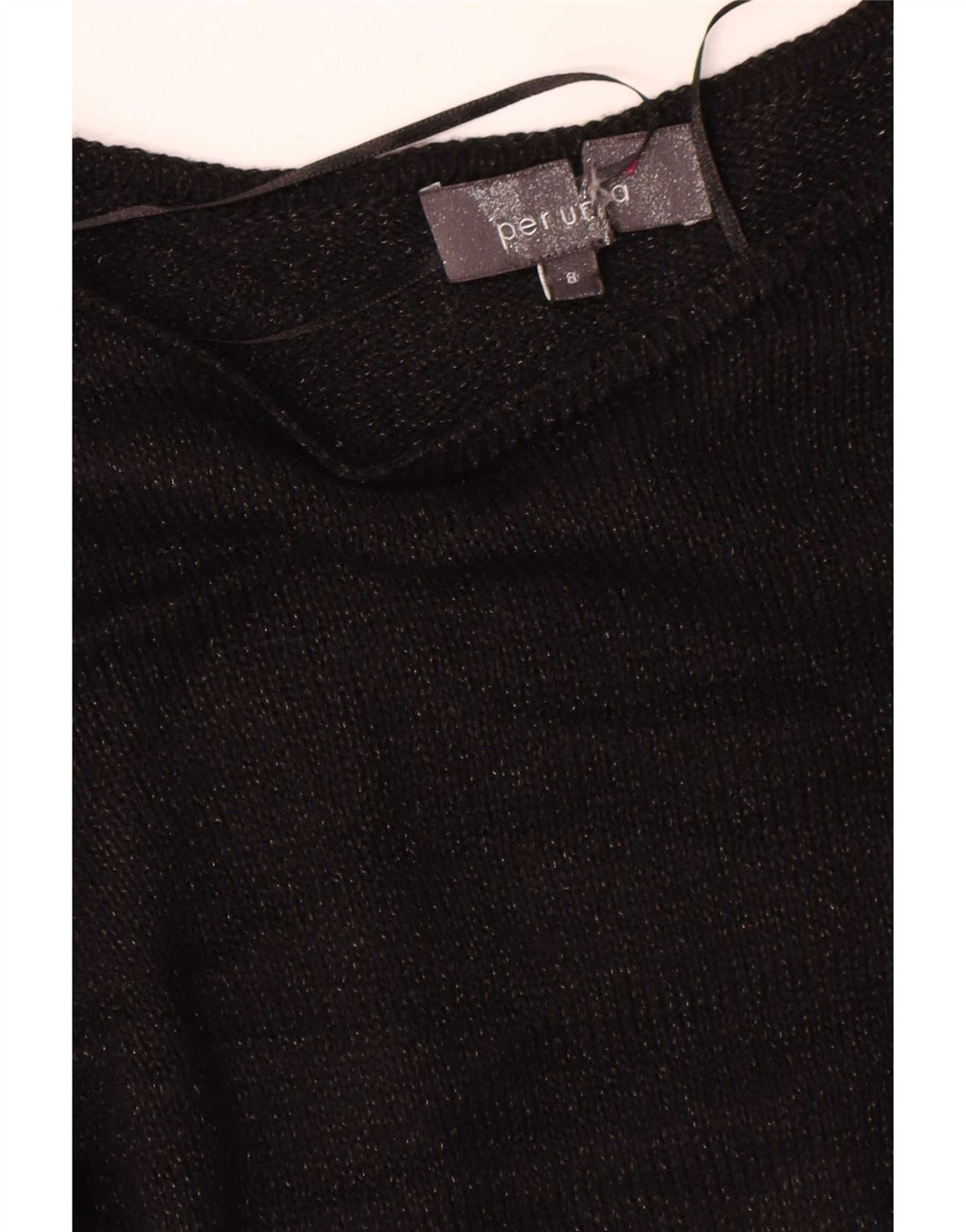 Maglione maglione con scollo a barca Marks & Spencer da donna Per Una UK 8 piccolo nero