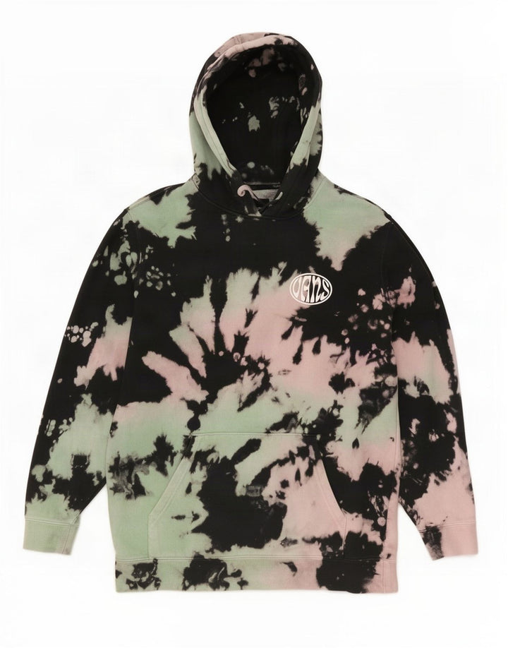 Felpa con cappuccio grafica da uomo di Vans, in cotone tie dye medio multicolore