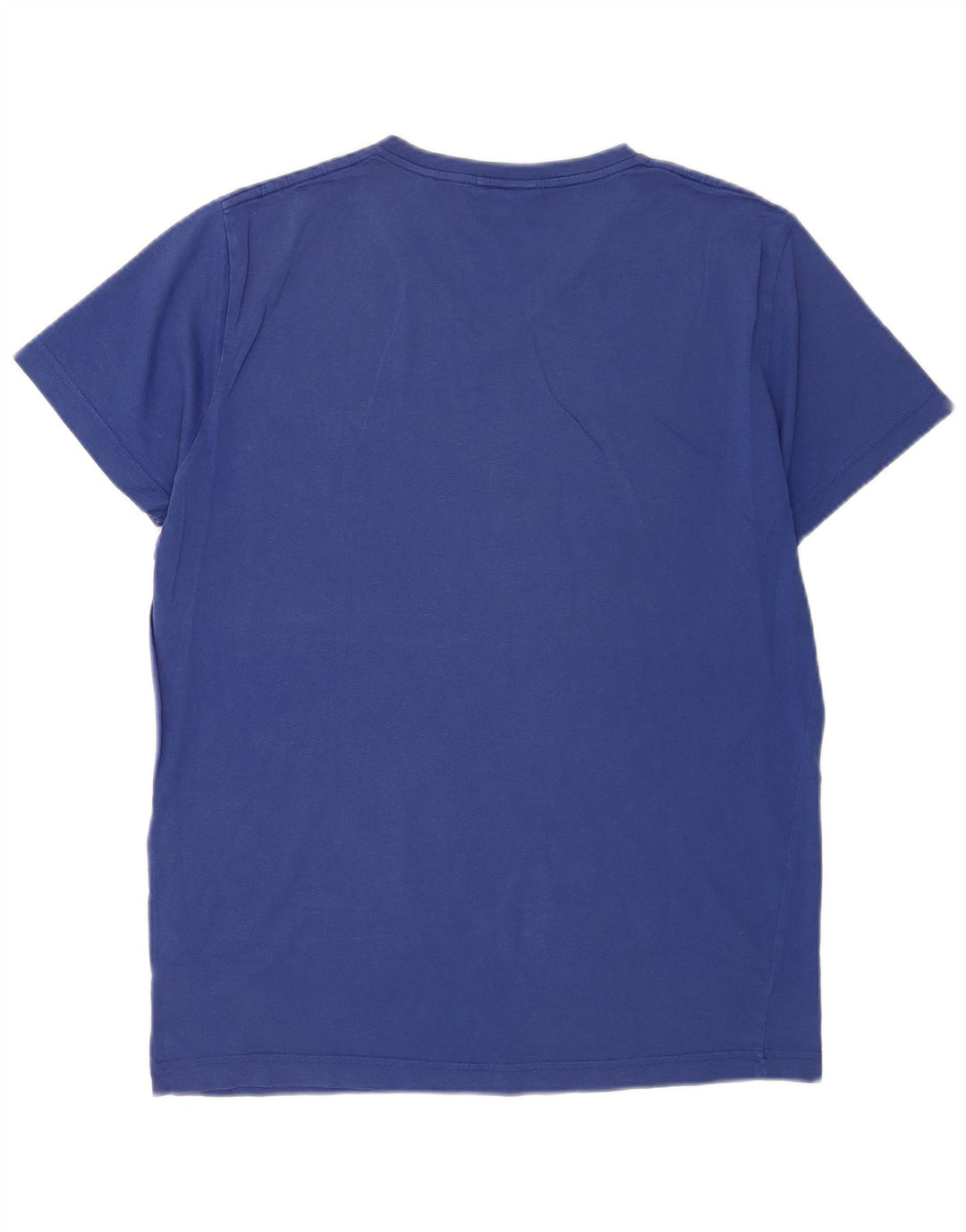 Gant T-shirt da uomo slim fit top grande in cotone blu