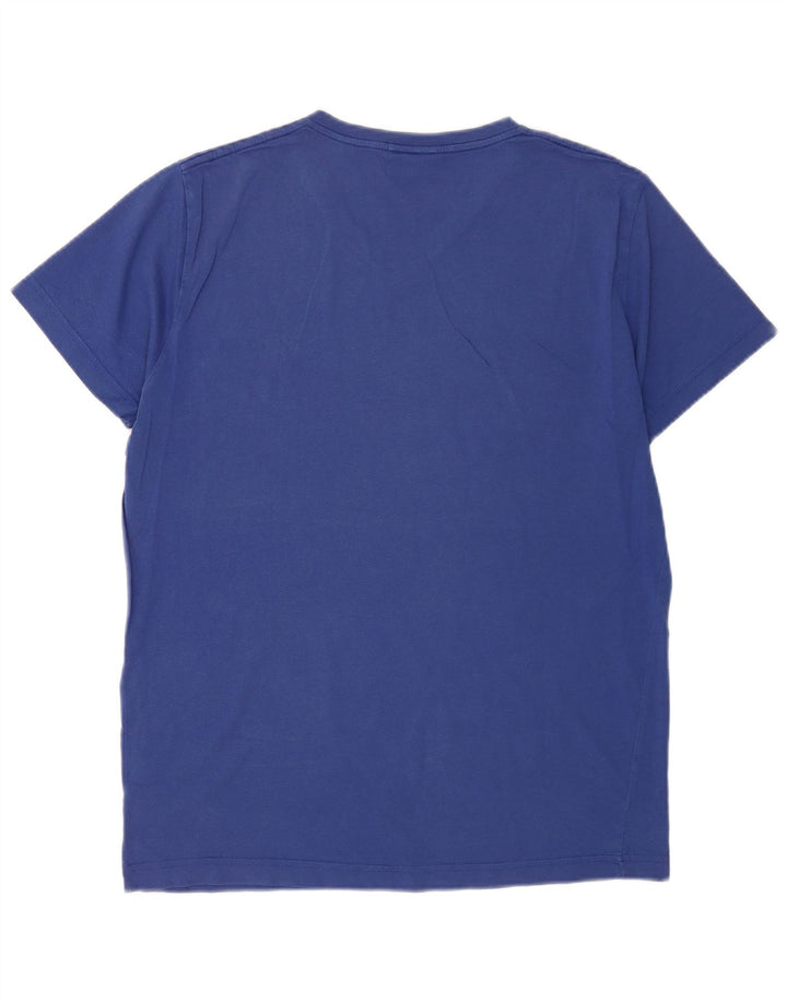 Gant T-shirt da uomo slim fit top grande in cotone blu