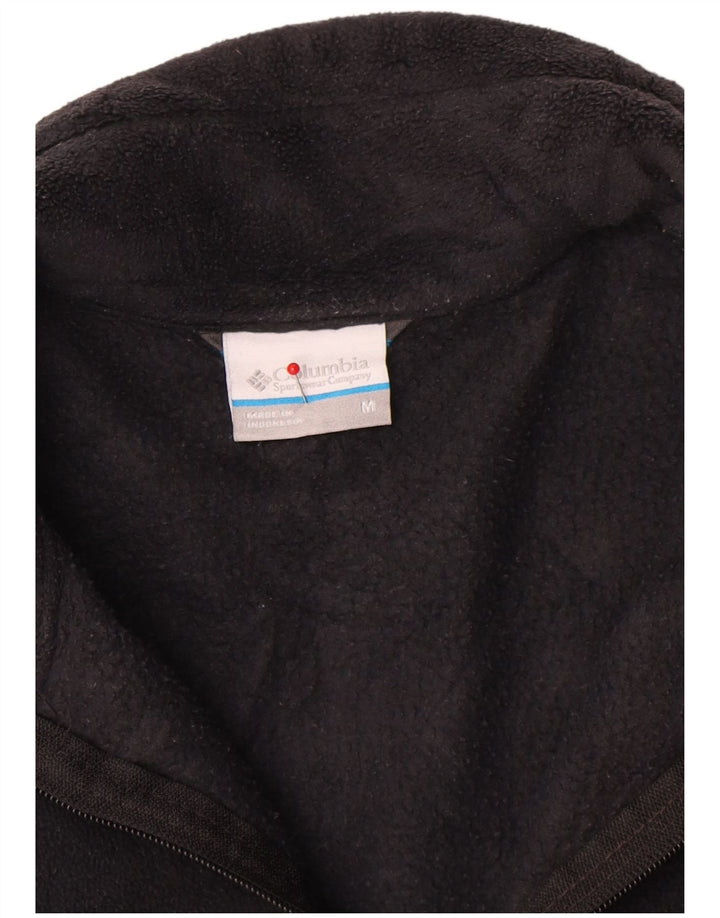Giacca in pile da uomo Columbia UK 38 poliestere nero medio