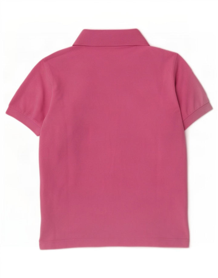 Polo Kappa da donna UK 10 piccola in cotone rosa