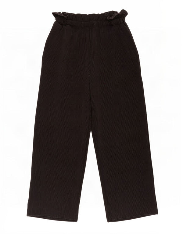 Pantaloni a gamba larga da donna Topshop UK 6 XS W24 L24 neri