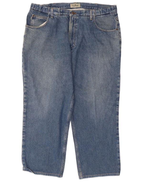 Jeans dritti da uomo L.L.Bean W38 L29 cotone blu
