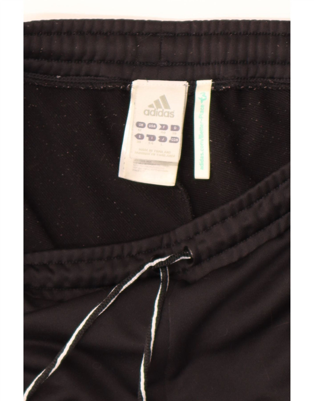 Pantaloni da tuta da donna Adidas UK 12 Medium Nero Poliestere