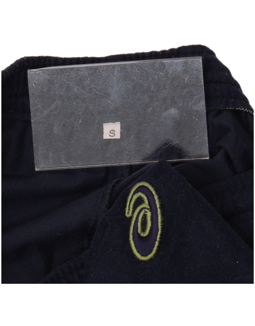 Pantaloni da tuta in velluto da uomo ASICS Small Blu Navy