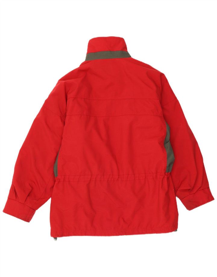 Giacca da sci Columbia da uomo vestibilità ampia UK 38 nylon color block rosso medio