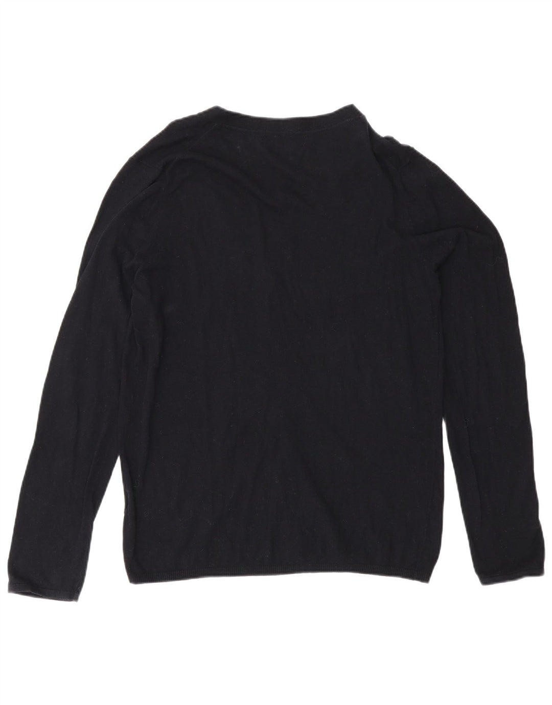 Maglione cardigan da uomo Reiss piccolo in cotone nero