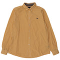 Crew Clothing Camicia da uomo dalla vestibilità classica, grande, in cotone a quadretti gialli