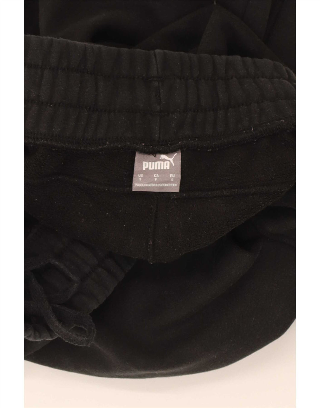 Pantaloni da tuta da uomo Puma Joggers piccoli in cotone nero