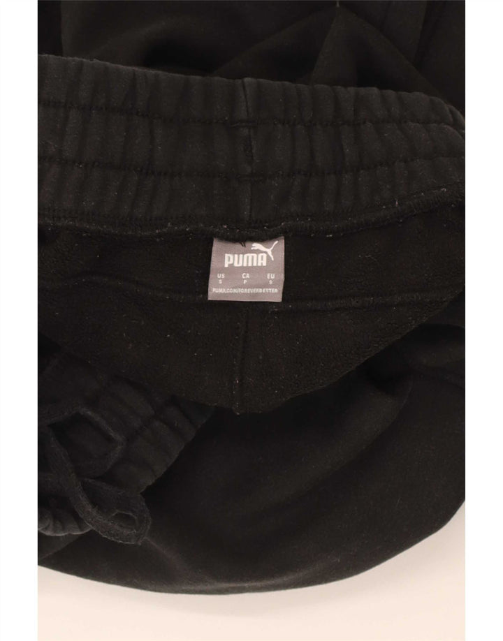 Pantaloni da tuta da uomo Puma Joggers piccoli in cotone nero