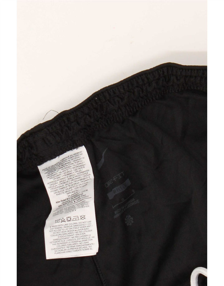 Pantaloncini sportivi Nike Dri Fit Slim da uomo, grandi, in poliestere nero