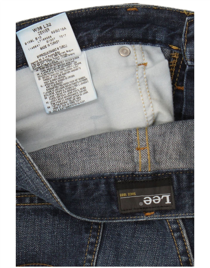 Jeans Lee da uomo Denver Bootcut W36 L32 cotone blu navy