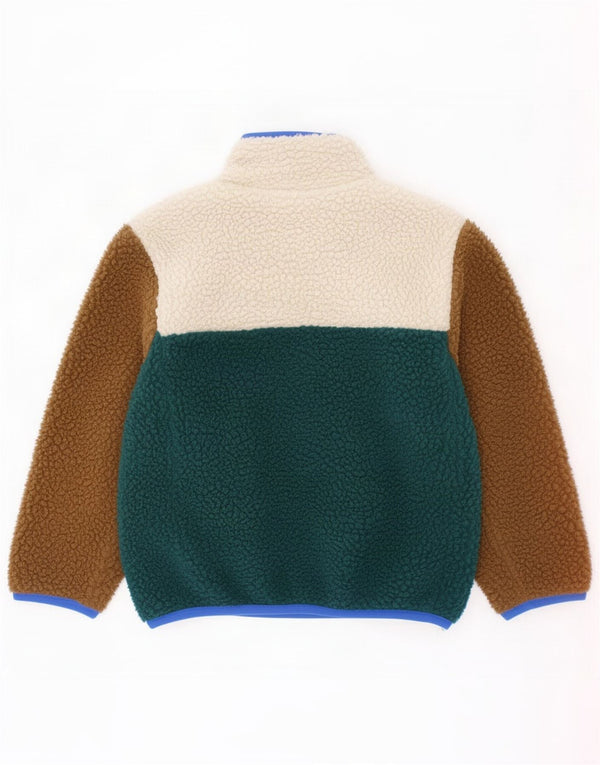 Giacca in pile Dkny da bambino 2-3 anni in poliestere color block multicolore