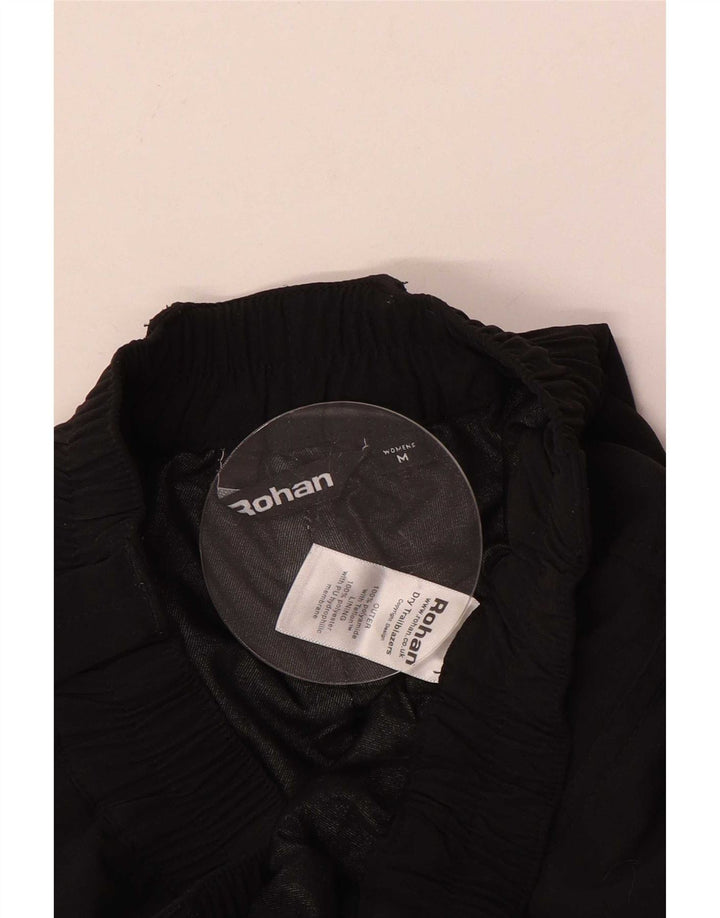 Pantaloni cargo dritti da donna Rohan Medium W30 L30 Nero Poliammide