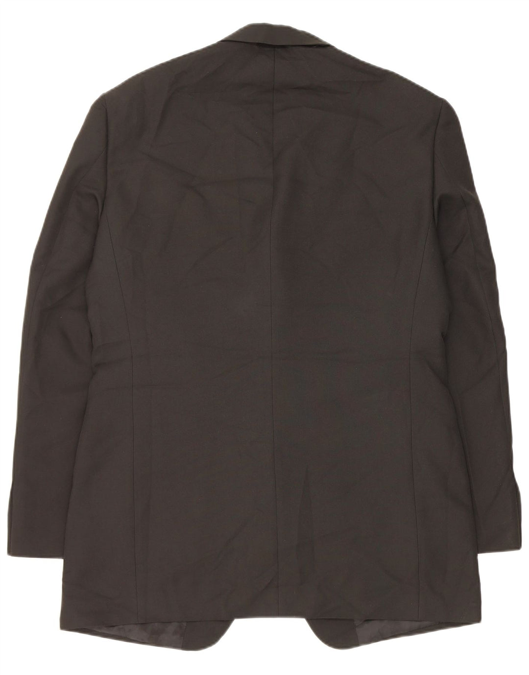 Giacca blazer lunga a 3 bottoni Marks & Spencer da uomo UK 40 media nera