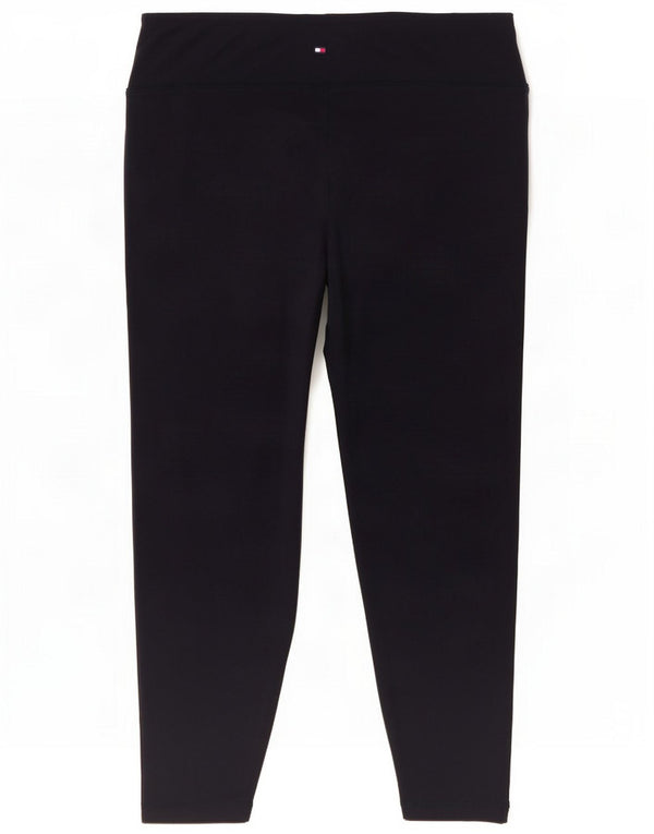 Tommy Hilfiger Leggings grafici da donna UK 18 XL Navy Blue Cotton