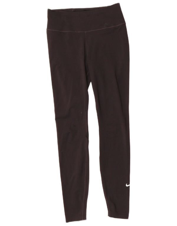 Leggings Nike Dri Fit da donna UK 10 piccoli neri