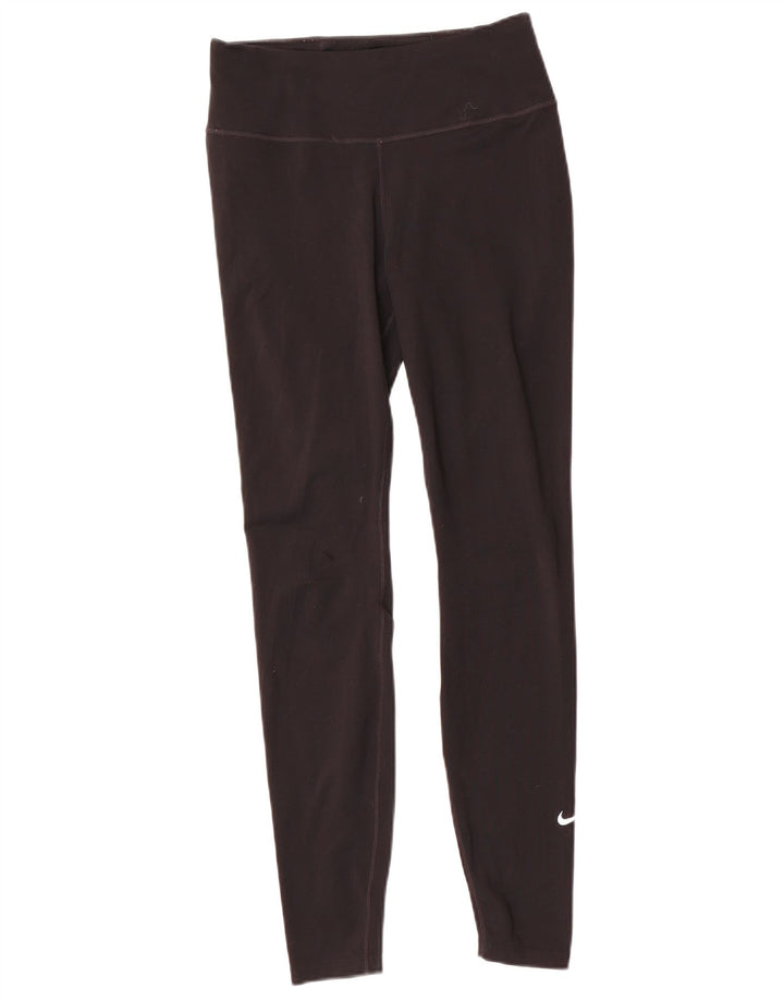 Leggings Nike Dri Fit da donna UK 10 piccoli neri