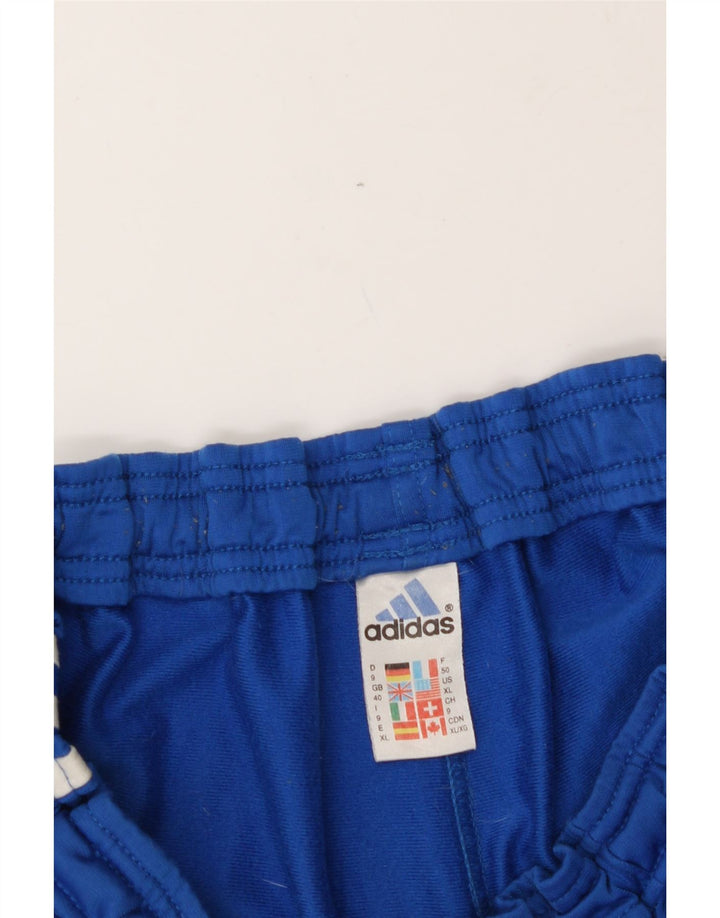 ADIDAS Mens Sport Shorts XL Blue Polyester Vintage Adidas and Second-Hand Adidas from Messina Hembry 