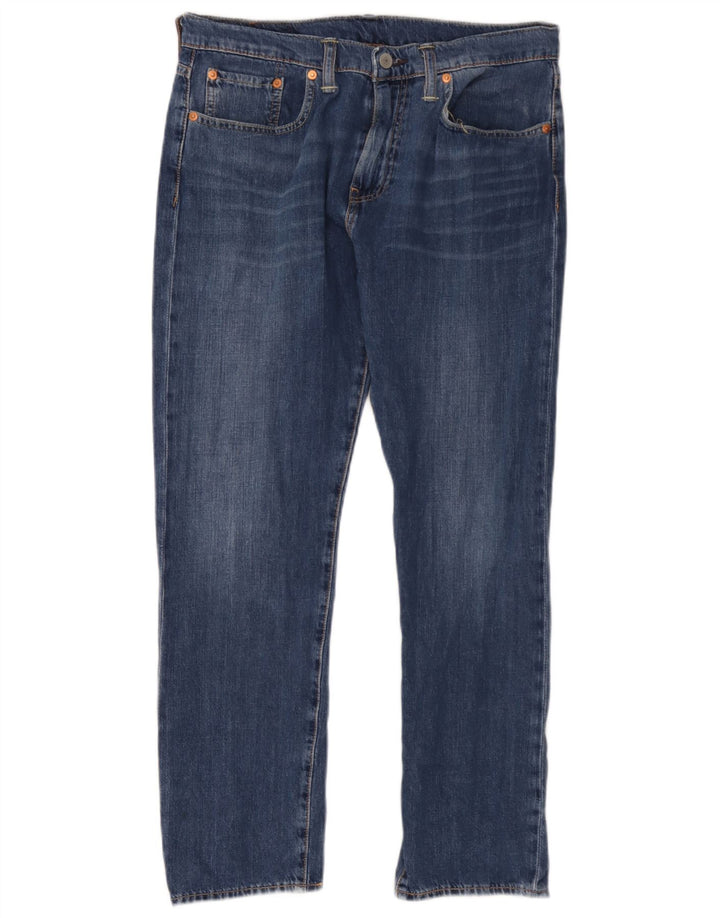 Levi's Uomo 502 Jeans affusolati W32 L30 Cotone blu