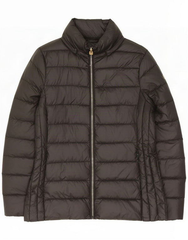 Michael Kors Womens Padded Jacket UK 14 Medium Black Nylon