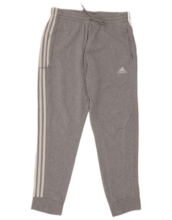 Pantaloni da tuta da uomo Adidas Joggers grandi in cotone grigio