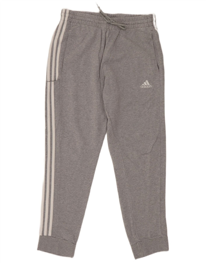 Pantaloni da tuta da uomo Adidas Joggers grandi in cotone grigio