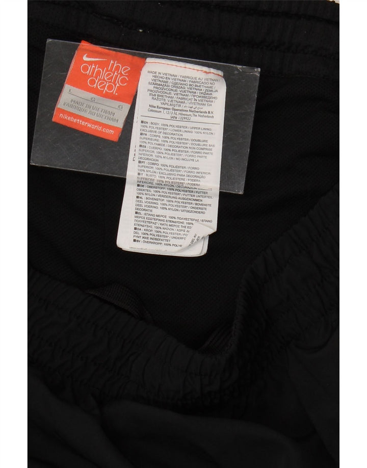 Pantaloni da tuta da uomo Nike Joggers grandi neri in poliestere