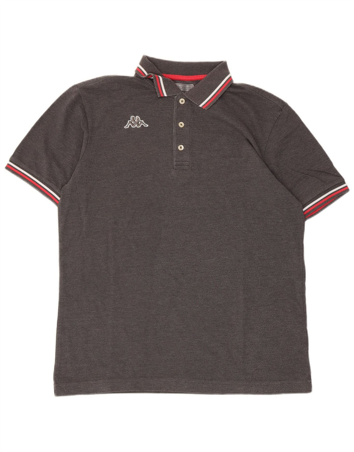 Polo da uomo KAPPA grande grigia