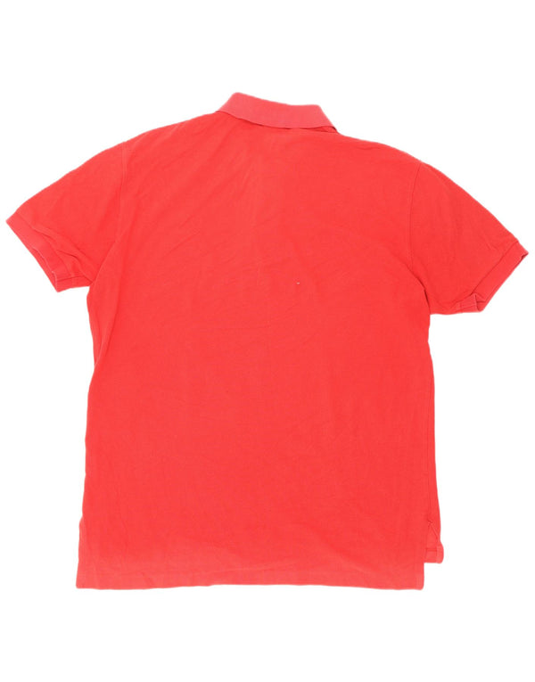 Polo Ralph Lauren da uomo grande in cotone rosso