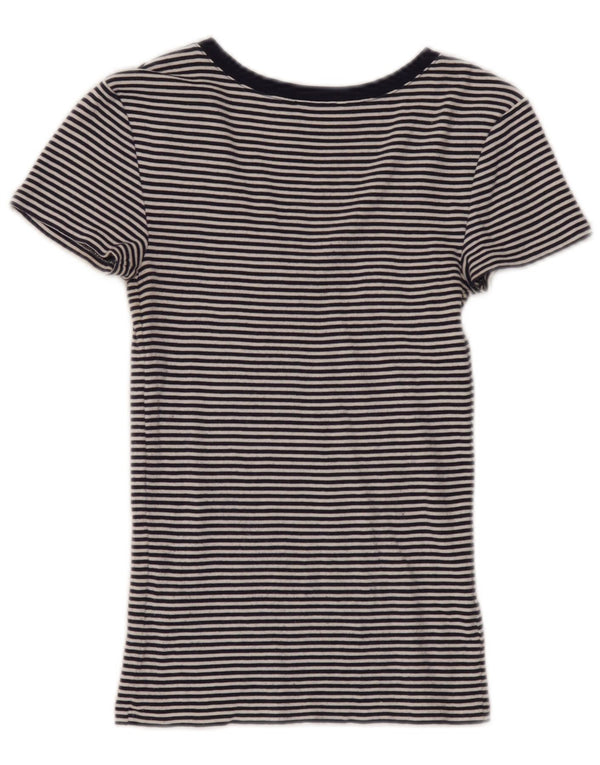 T-shirt a maniche corte da donna Ralph Lauren Top UK 4 XS Blu navy nautico