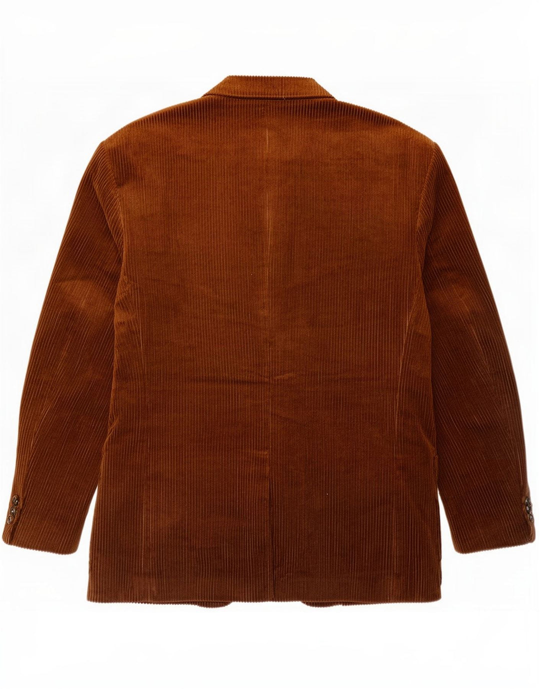 Stefanel Giacca blazer da uomo in velluto a coste a 2 bottoni IT 48 Marrone medio Cotone