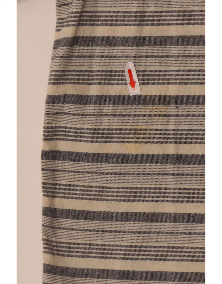 Camicia slim fit da uomo White Stuff 2XL in cotone a righe beige