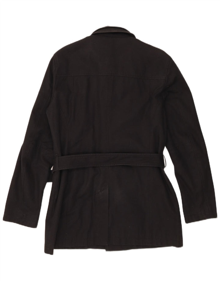 Cappotto da donna Reiss UK 16 grande cotone nero