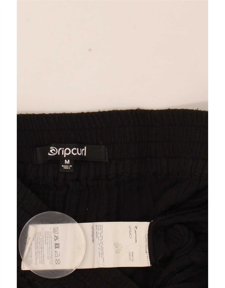 Pantaloni corti da donna a gamba larga Rip Curl medi W30 L24 cotone nero