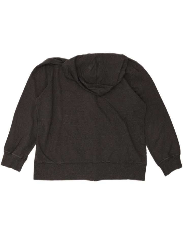 EDDIE BAUER Mens Zip Hoodie Sweater 2XL Grey Cotton Vintage Eddie Bauer and Second-Hand Eddie Bauer from Messina Hembry 