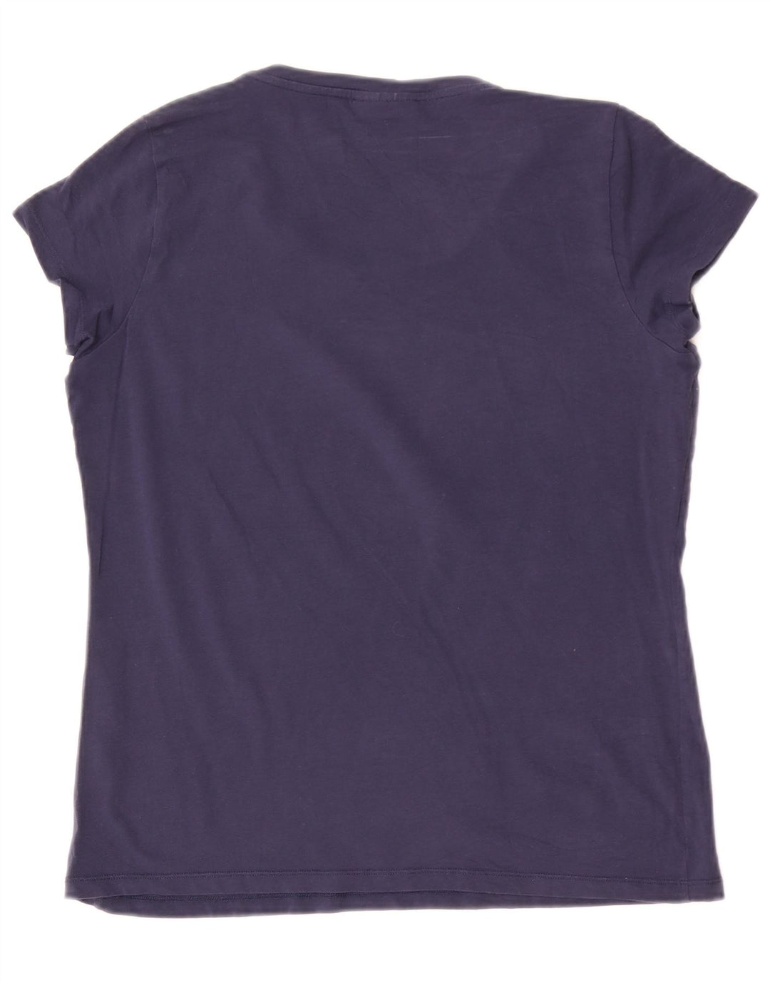 T-shirt da donna Trussardi Jeans Top UK 14 Medium Blu Navy