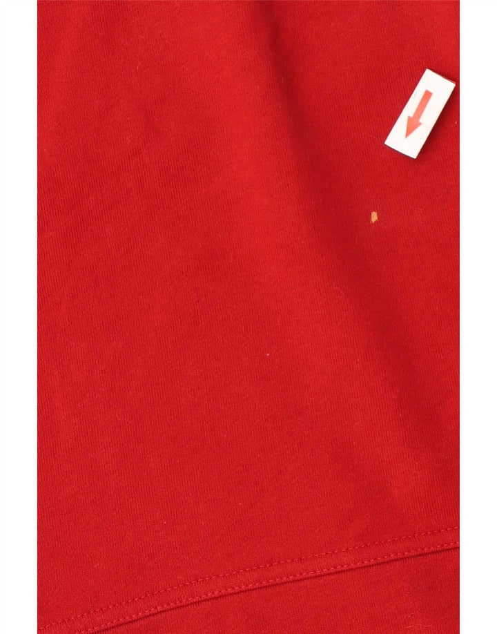 Felpa da donna Playlife Maglione UK 14 Cotone rosso medio