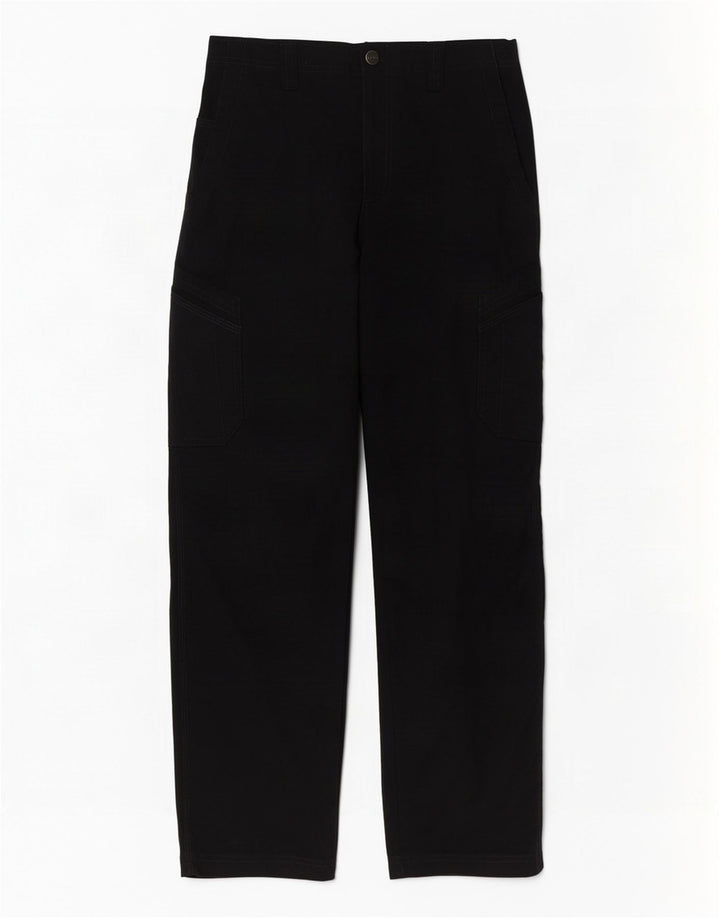 Pantaloni cargo dritti da uomo Carhartt piccoli W29 L30 cotone nero