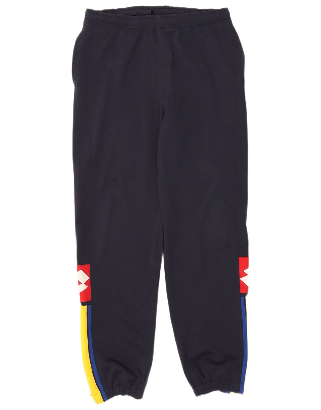 Tuta intera da uomo con grafica Lotto Large in poliestere color block blu navy