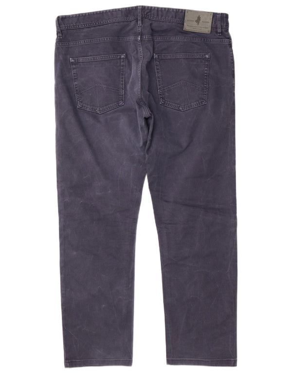 Jeans affusolati regolari da uomo Marlboro Classics W38 L30 cotone blu navy