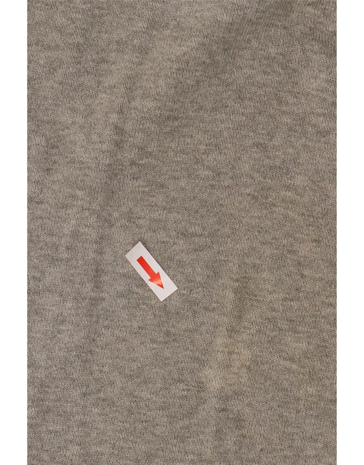 Jack & Jones Maglione da uomo con scollo a V XL in cotone grigio