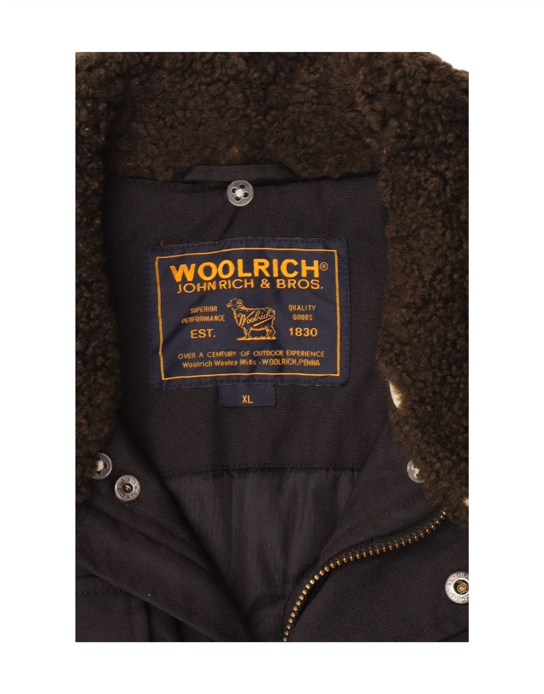 Giubbotto bomber da uomo Woolrich UK 42 XL Nero