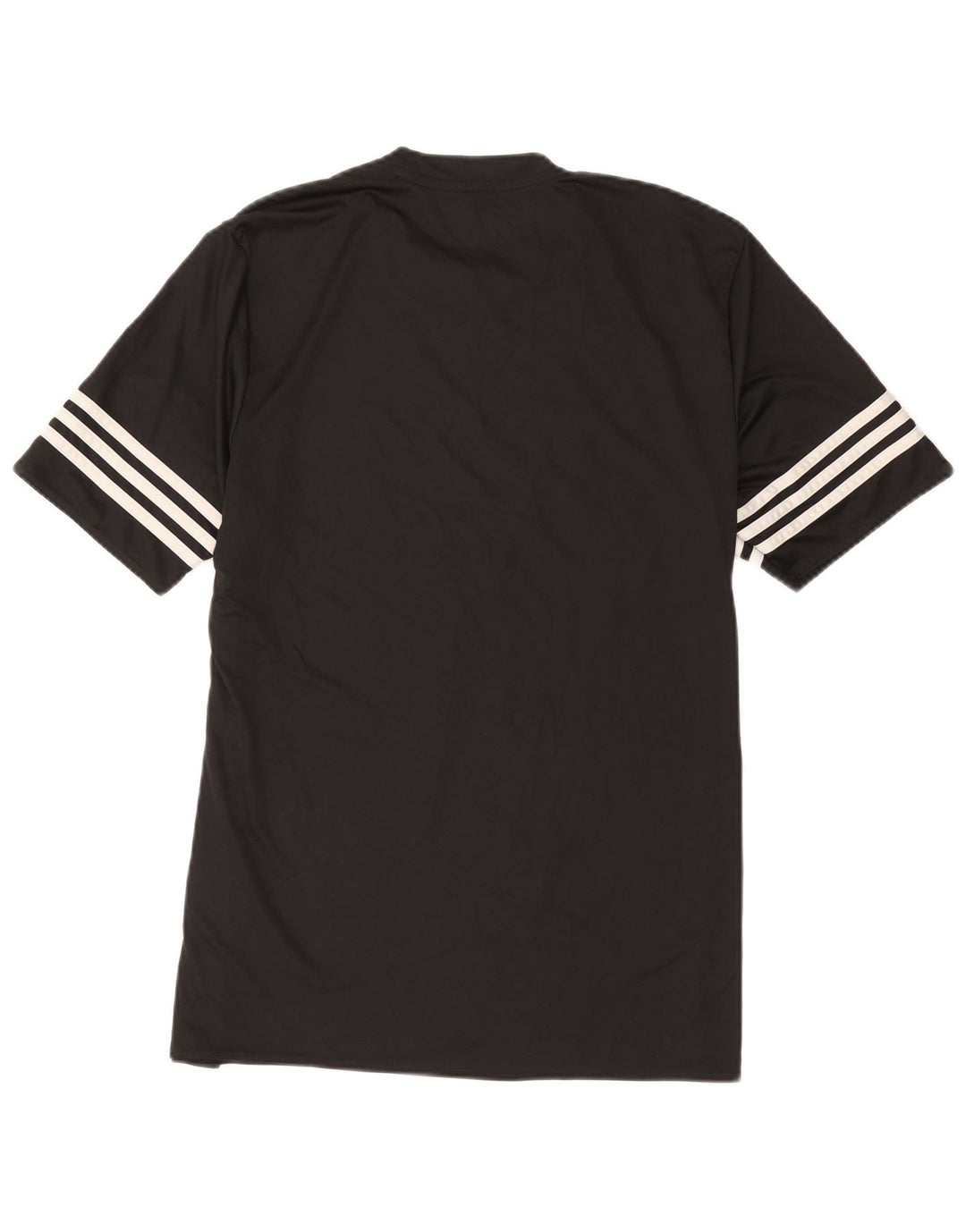 T-shirt Adidas Climalite da uomo, grande, in poliestere nero