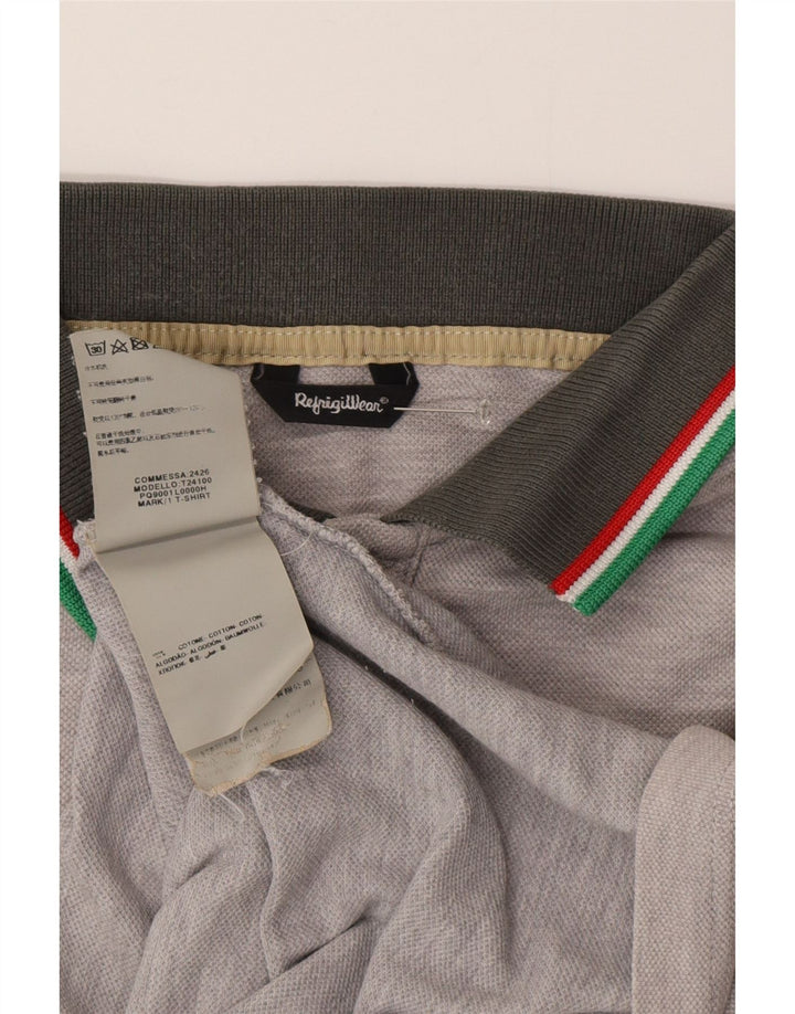 Polo Uomo Refrigiwear Small Grigio Cotone