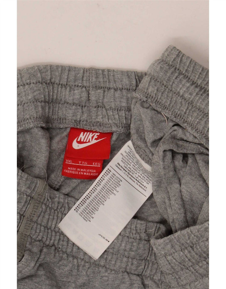 Pantaloncini sportivi Nike da uomo 2XL in cotone grigio