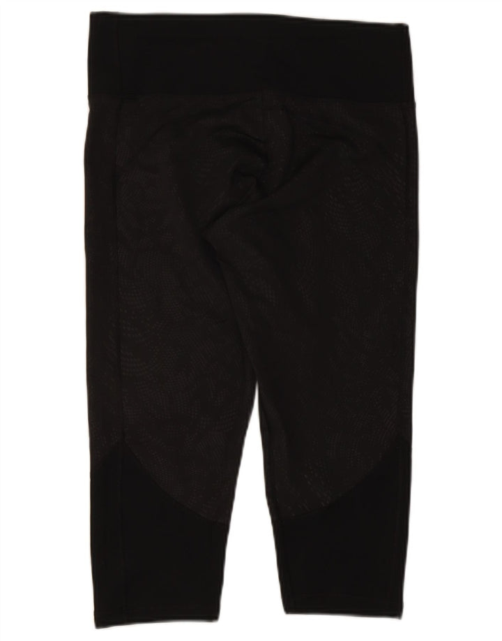 Leggings ADIDAS Climalite Capri da donna UK 16/18 Large Nero Poliestere